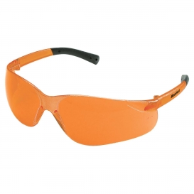 Crews BK116 BearKat Safety Glasses - Orange Temples - Orange Lens