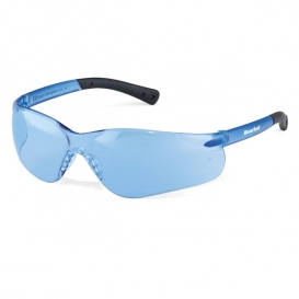 Crews BK313 BearKat 3 Safety Glasses - Blue Temples - Light Blue Lens