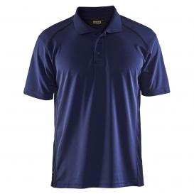 Blaklader 3451 Short Sleeve Polo Shirt - Navy Blue