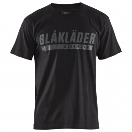 Blaklader 3555 Short Sleeve T-Shirt with Logo - Black