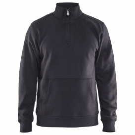 Blaklader 3655 Half Zip Sweatshirt - Dark Grey