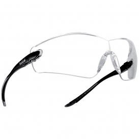 Bolle 40037 Cobra Safety Glasses - Black Temples - Clear Platinum Anti-Fog Lens