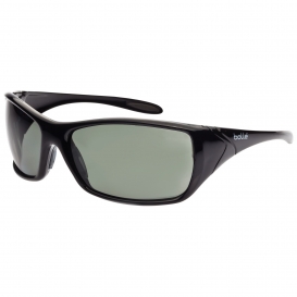 Bolle 40152 Voodoo Safety Glasses - Black Frame - Smoke Anti-Fog Lens