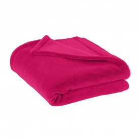 Port Authority BP30 Plush Blanket - Charity Pink