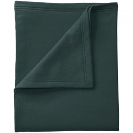 Port & Company BP78 Sweatshirt Blanket - Dark Green