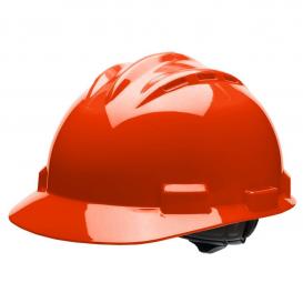 Bullard S62HOR Standard Vented Hard Hat - Ratchet Suspension - Hi-Viz Orange