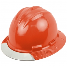 Bullard AVORBC AboveView Full Brim Hard Hat - Ratchet Suspension - Orange - Clear Visor