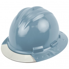 Bullard AVSLBC AboveView Full Brim Hard Hat - Ratchet Suspension - Slate Blue - Clear Visor