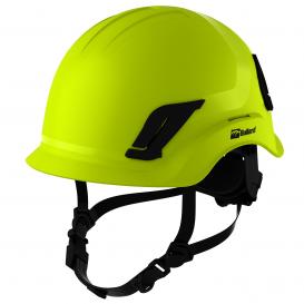 Bullard C10NHYAMR CEN10 Modern Safety Helmet with FlexGlide Suspension - Hi-Viz Yellow/Lime