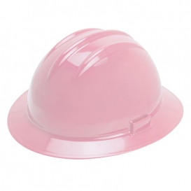 Bullard C35LPP Classic Extra-Large Full Brim Hard Hat - Pinlock Suspension - Light Pink