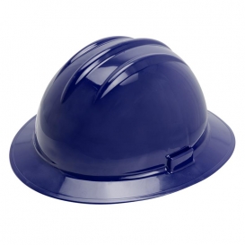 Bullard C35NBP Classic Extra-Large Full Brim Hard Hat - Pinlock Suspension - Navy Blue
