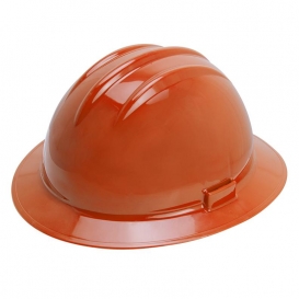 Bullard C35ORR Classic Extra-Large Full Brim Hard Hat - Ratchet Suspension - Orange