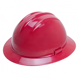 Bullard C35RDP Classic Extra-Large Full Brim Hard Hat - Pinlock Suspension - Red