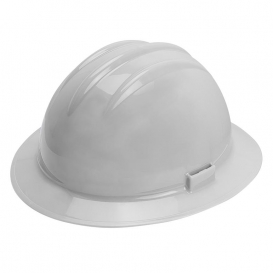 Bullard C35WHP Classic Extra-Large Full Brim Hard Hat - Pinlock Suspension - White