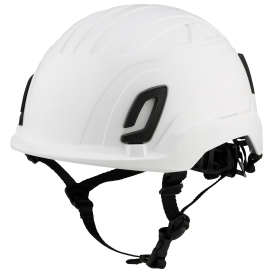 Bullard T2NWH Type II + Safety Helmet - Ratchet Suspension - White
