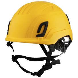 Bullard T2NYL Type II + Safety Helmet - Ratchet Suspension - Yellow