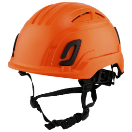Bullard T2VHO Type II + Vented Safety Helmet - Ratchet Suspension - Hi-Vis Orange