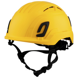 Bullard T2VYL Type II + Vented Safety Helmet - Ratchet Suspension - Yellow