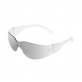 Bullhead BH13164 Torrent Safety Glasses - Black Temples - Indoor/Outdoor Mirror Lens - Ultra Lightweight