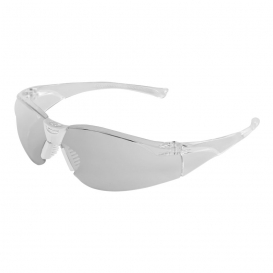Bullhead Safety BH2316 Flathead Safety Glasses - Clear Frame - Indoor/Outdoor Lens