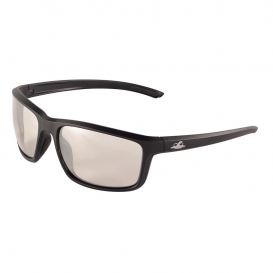 Bullhead BH2766AF Pompano Safety Glasses - Black Frame - Indoor/Outdoor Anti-Fog Lens
