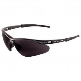 Bullhead BH61712 Stinger Safety Glasses - Gray Frame - Smoke Polarized Lens
