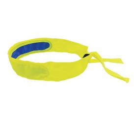 Bullhead GLO-HB Cooling Headband - High-Visibility Yellow/Green