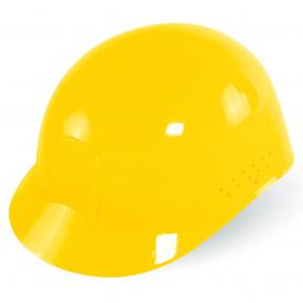 Bullhead HH-BC1 Vented Bump Cap - 4-Point Pinlock Suspension - Yellow 