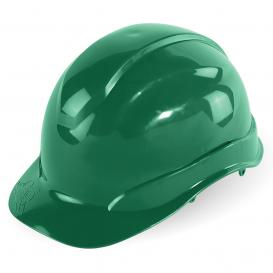 Bullhead HH-C2 Cap Style Hard Hat - 6-Point Ratchet Suspension - Green
