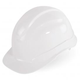 Bullhead HH-C2 Cap Style Hard Hat - 6-Point Ratchet Suspension - White