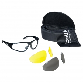 Bolle Tactical 40136 Rogue Ballistic Glasses Kit - Includes Clear, Yellow and Smoke Lenses
