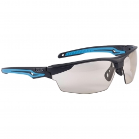 Bolle 40305 Tryon Safety Glasses - Black/Blue Frame - CSP Platinum Anti-Fog Lens
