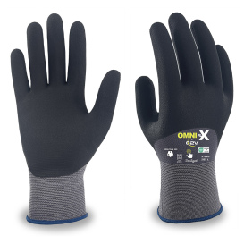 C2V Omni FLX 2152G Premium Nylon/Spandex Shell Gloves - 3/4 Nitrile Coated