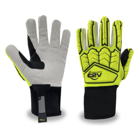 C2V X-Smash 3202G Cut Level A2 Polyester Shell Gloves - Corded Canvas Palm