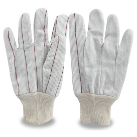 C2V 4007G Corded Canvas Double Palm Work Gloves