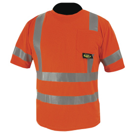 C2V X-Crash 8T52O3H Type R Class 3 Safety Shirt - Orange