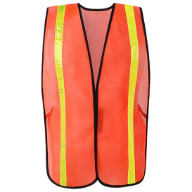 C2V X-Crash 8V02O1H Non-ANSI Mesh Safety Vest - Orange