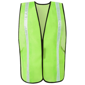 C2V X-Crash 8V03G1H Non-ANSI Mesh Safety Vest - Yellow/Lime