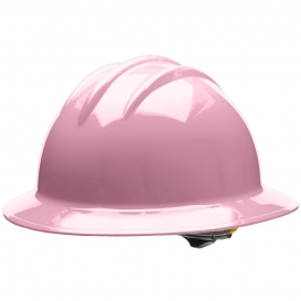 Bullard C33LPR Classic Full Brim Hard Hat - Ratchet Suspension - Light Pink