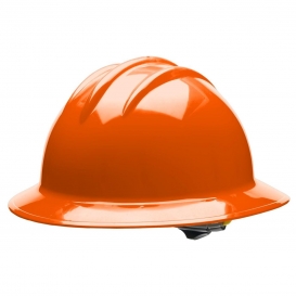 Bullard C34ORR Classic Full Brim Hard Hat - Ratchet Suspension - Orange
