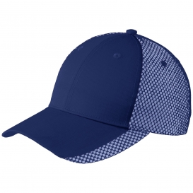 Port Authority C923 Two-Color Mesh Back Cap - Royal/White