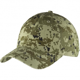 Port Authority C925 Digital Ripstop Camouflage Cap