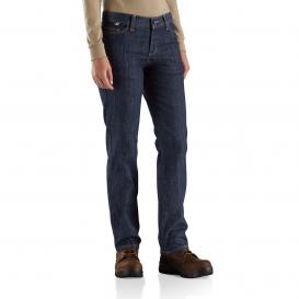 Carhartt 102688 Women\'s FR Original Fit Rugged Flex Jeans - Premium Dark