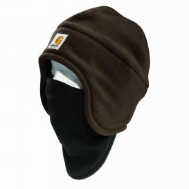 Carhartt A202 Fleece 2-In-1 Headwear - Dark Brown