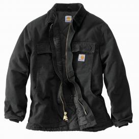 Carhartt CTC003 Duck Traditional Arctic Quilt Lined Coat - Black