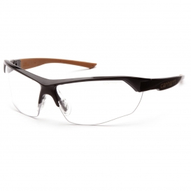 Carhartt CHB1110DT Braswell Safety Eyewear - Black Frame - Clear Anti-Fog Lens