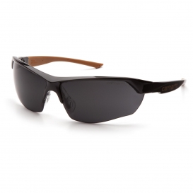 Carhartt CHB1120DT Braswell Safety Eyewear - Black Frame - Gray Anti-Fog Lens