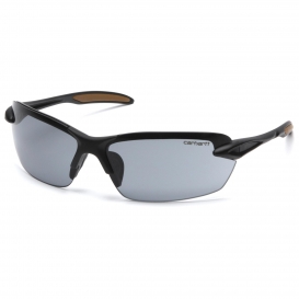 Carhartt CHB321 Spokane Safety Glasses - Black Frame - Gray Polarized Lens