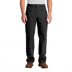 Carhartt CTB11 Washed-Duck Work Dungarees - Black