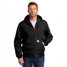 Carhartt CT106678 Thermal-Lined Duck Active Jacket - Black